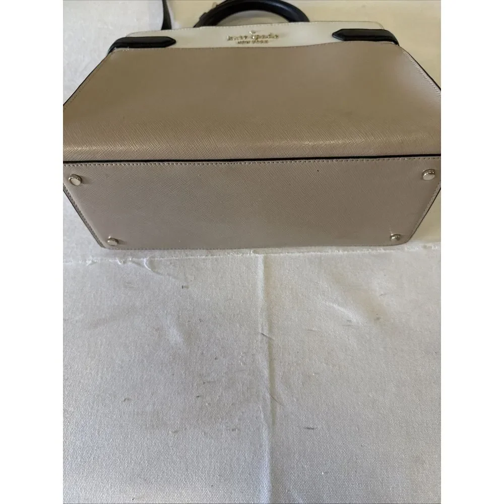 KATE SPADE NEW YORK STACI MEDIUM SATCHEL PURSE LEATHER‎ COLORBLOCK TOTE Bag